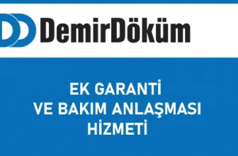 Ek Garanti ve Bakım Anlaşması Hizmeti